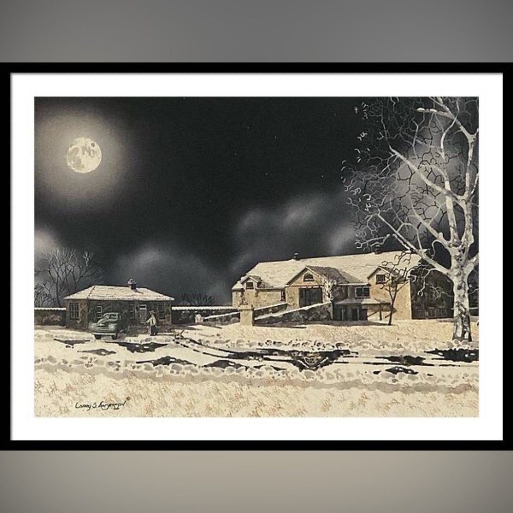 Midnight at Blue Ball by Larry Anderson